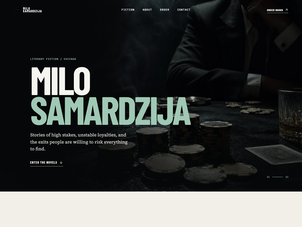 The website for Schoolboy; Wassermann Gardens