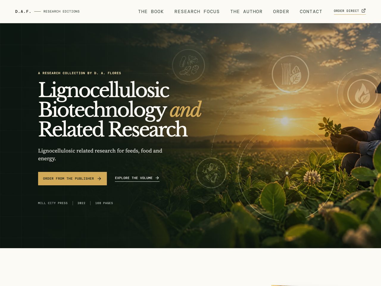 The website for Lignocellulosic Biotechnology and Related Research
