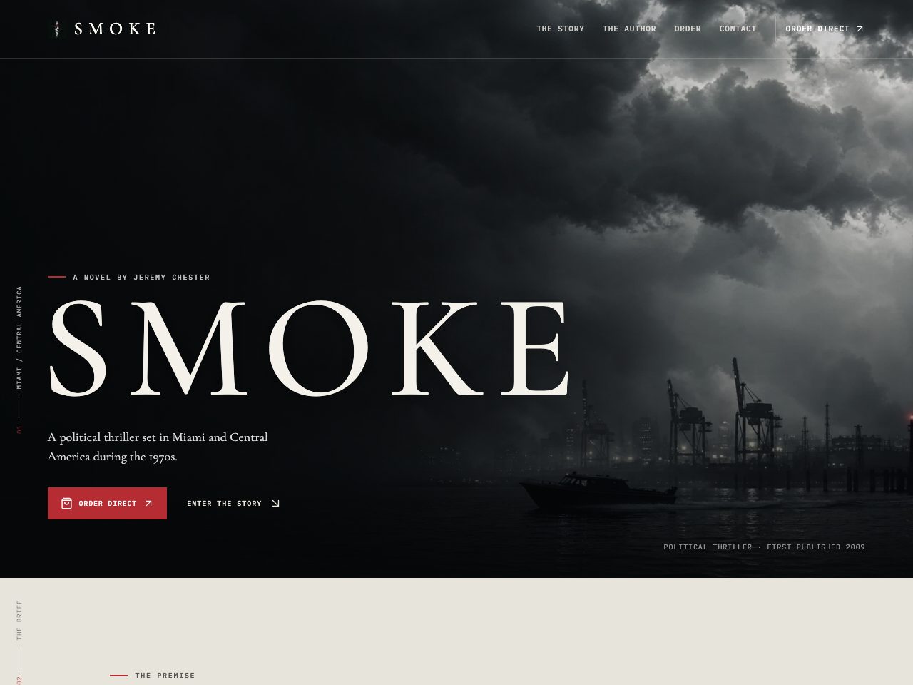 The website for Smoke